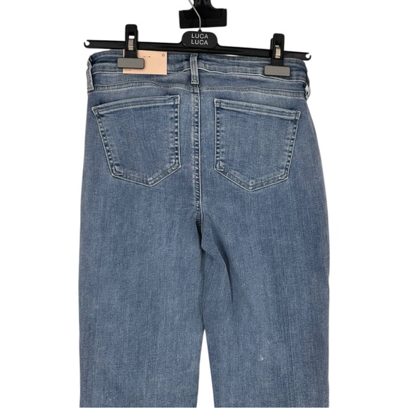 NYDJ Sheri Slim Jeans in Haley Wash size 0 NWT Stretch Pockets Medium Wash - Picture 7 of 14